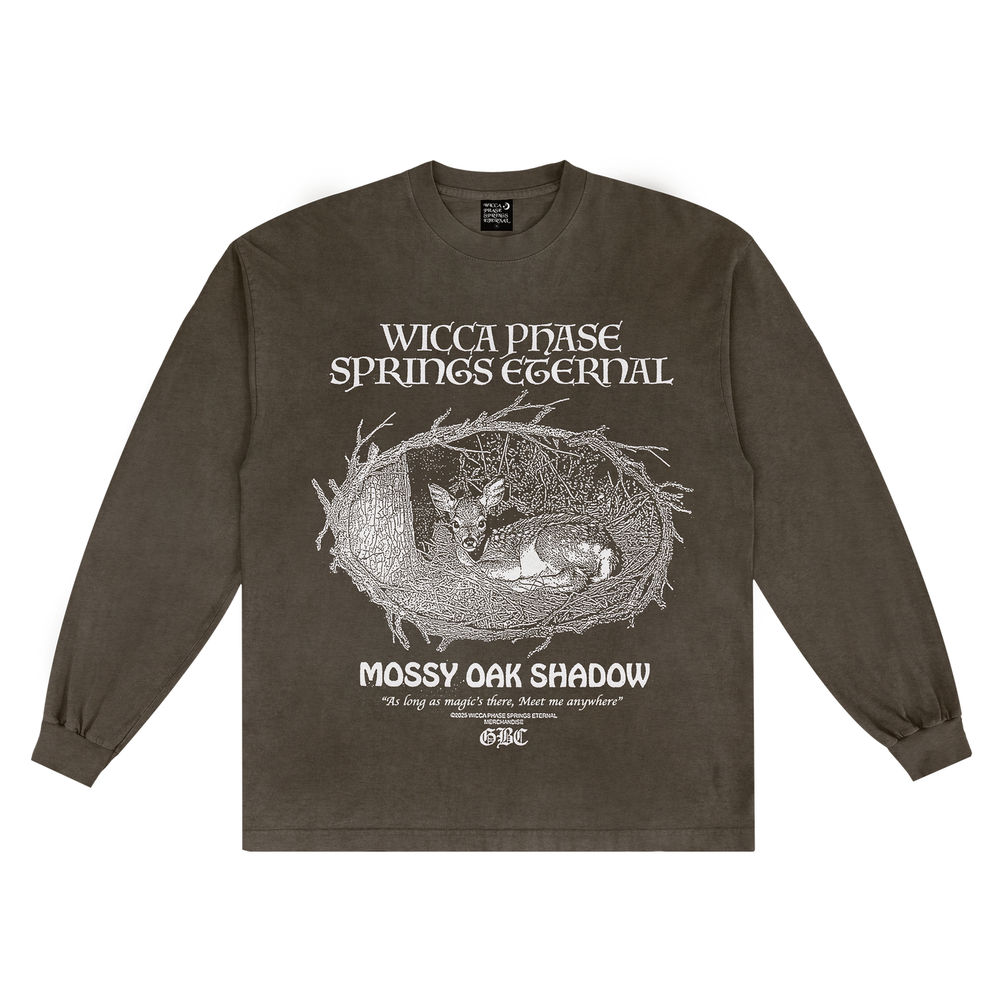 As Long As Magic's There Long Sleeve T-Shirt (Deep Oak)