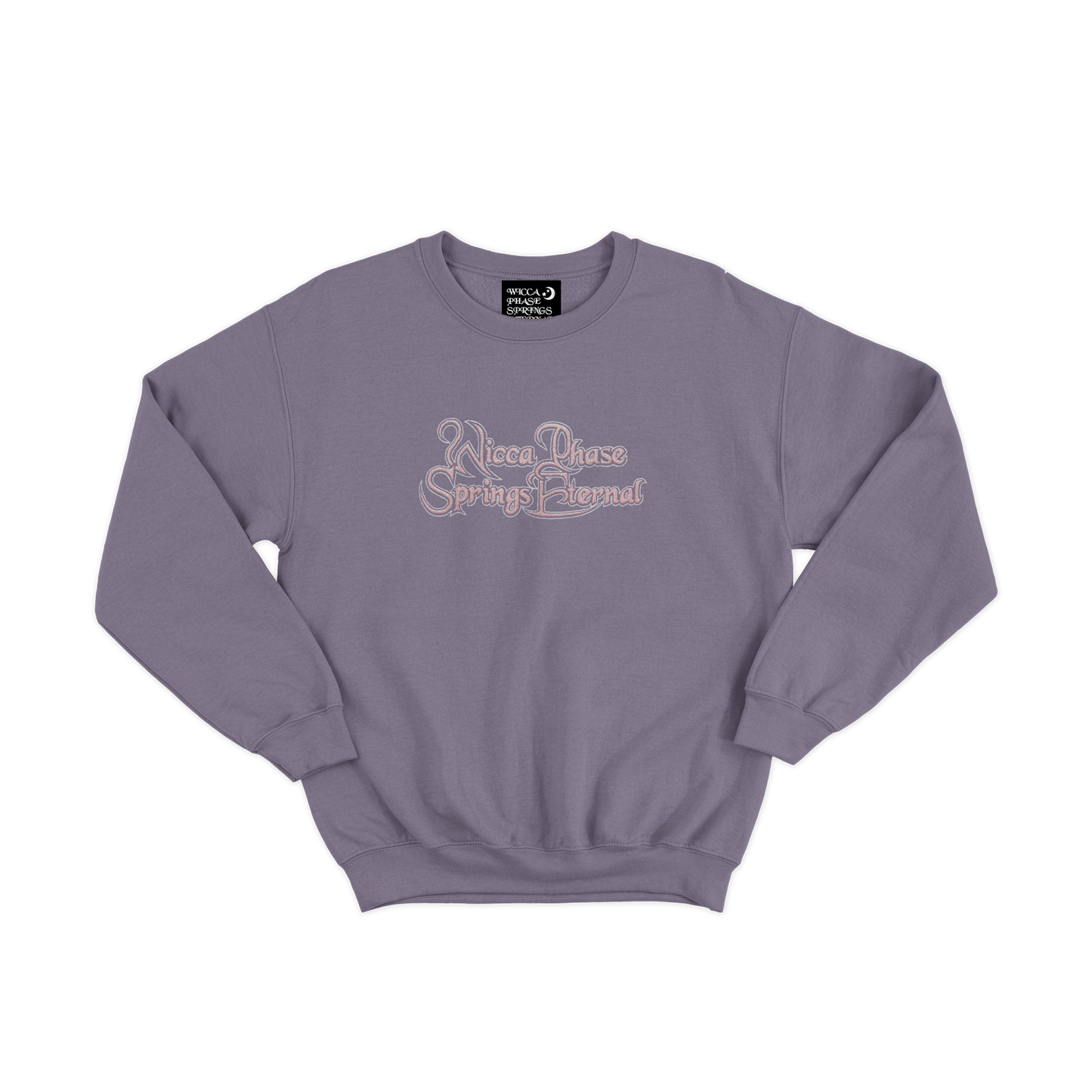 Embroidered Logo Crewneck (Plum)
