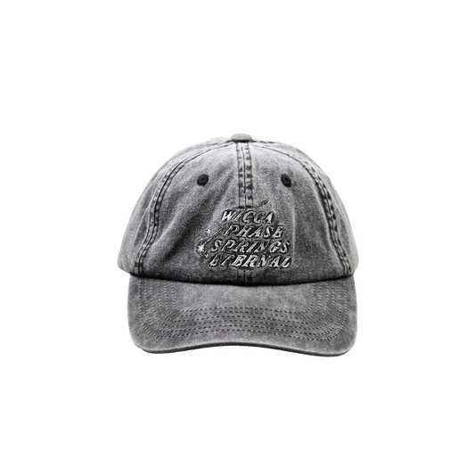 Shooting Star Logo Hat (Washed Black)