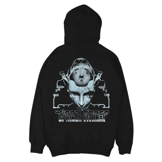 Black is the Magic of the A.I. Pullover Hooded Sweatshirt